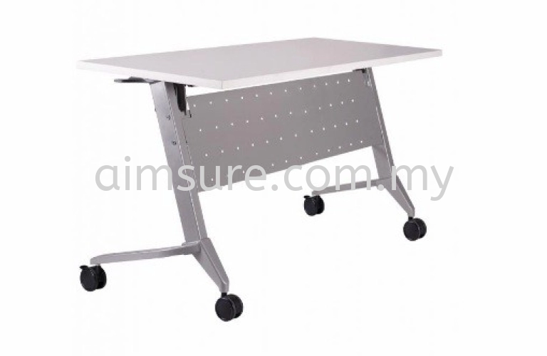 Heavy duty foldable table with custor A1