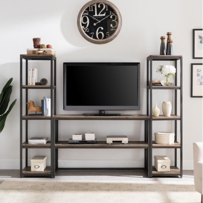 TV Cabinet with Shelf Rack