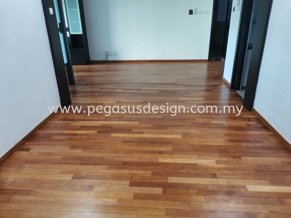 merbau wood flooring Parquet Flooring Work  Johor Bahru (JB), Taman Universiti, Skudai Contractor, Service | Pegasus Design & Build Sdn Bhd