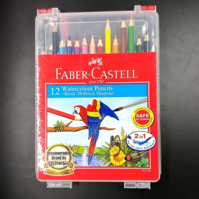 Faber Castell Watercolor Pencils 12 Colors