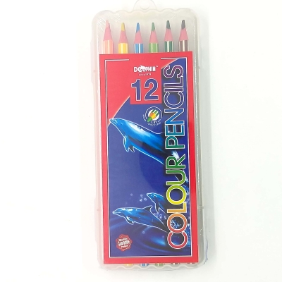 Dolphin Colour Pencil 12 Colors