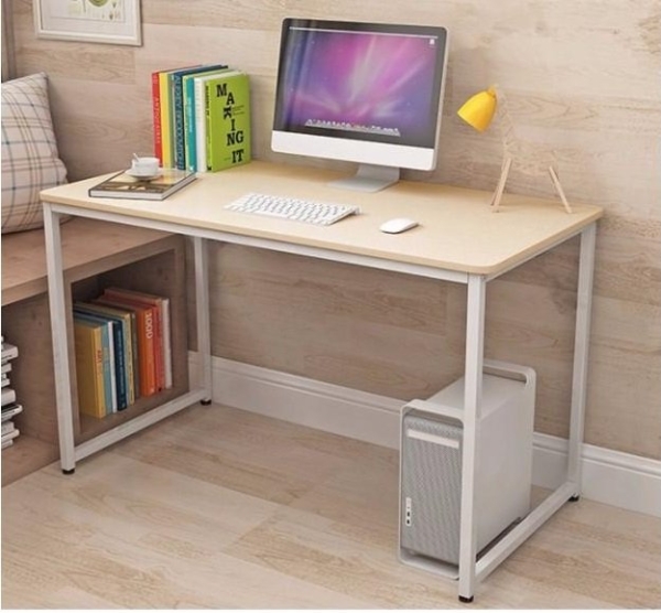 Aesthetics Wooden Table Top Workstation Table With Black Steel Frame Office Table Office Furniture Malaysia, Selangor, Kuala Lumpur (KL) Supplier, Suppliers, Supply, Supplies | Like Bug Sdn Bhd