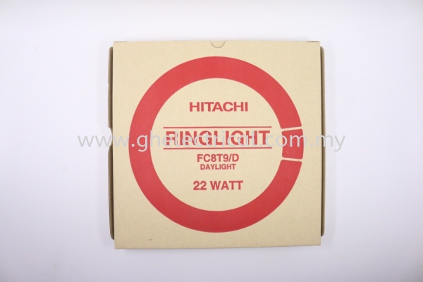 Hitachi 22w Circular Tube Hitachi LED Lighting Kuala Lumpur (KL), Malaysia Supply, Supplier | G&H Electrical Trading Sdn Bhd