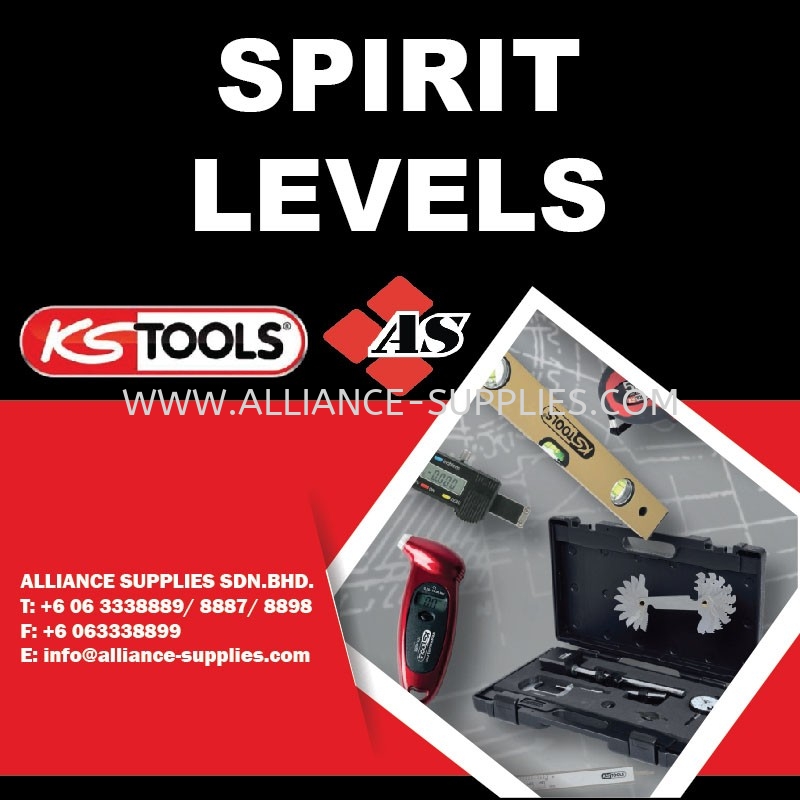 KS TOOLS Spirit Levels KS TOOLS Spirit Levels KS TOOLS Measuring & Testing Tools  KS TOOLS