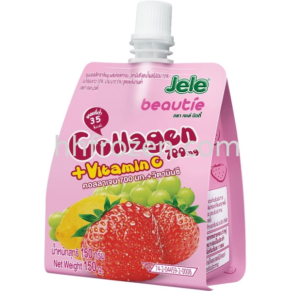 Jele Beautie - Strawberry ݮζ Drinks  Others  Selangor, Malaysia, Kuala Lumpur (KL), Batu Caves Supplier, Wholesaler, Distributor, Importer | HH Frozen Trading Sdn Bhd