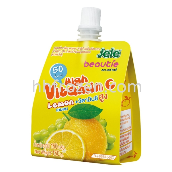 Jele Beautie - Lemon ζ Drinks  Others  Selangor, Malaysia, Kuala Lumpur (KL), Batu Caves Supplier, Wholesaler, Distributor, Importer | HH Frozen Trading Sdn Bhd