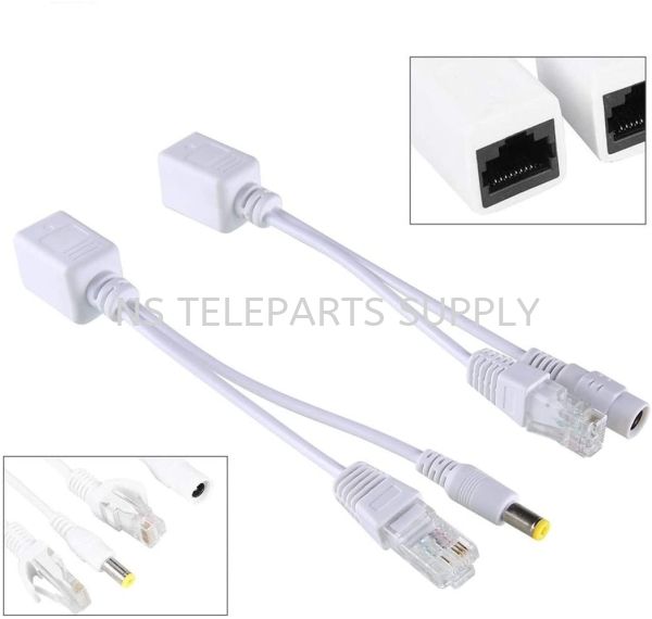 CCTV INJECTOR CABLE DC+ RJ45 + 5.5X2.1MM Other Converter Converter Seremban, Malaysia, Negeri Sembilan Supplier, Suppliers, Supply, Supplies | NS Teleparts Supply