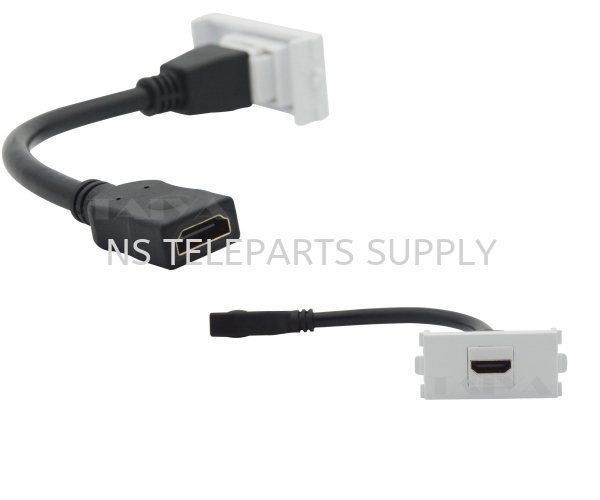 HDMI PORT SHORT CABLE F/F Face Plate Converter Seremban, Malaysia, Negeri Sembilan Supplier, Suppliers, Supply, Supplies | NS Teleparts Supply