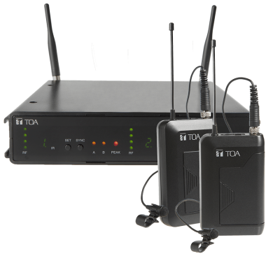 WS-432.TOA Dual Channel Wireless Set