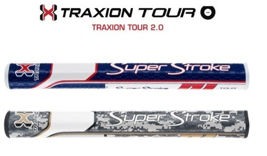 TRAXION TOUR 2.0 SUPER STROKE GRIPS
