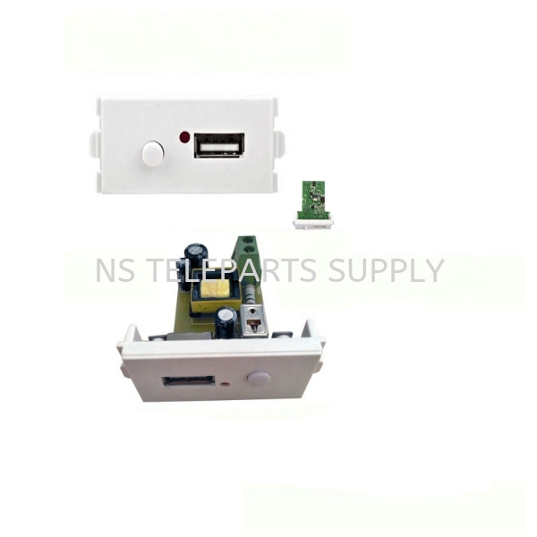 USB CHARGER F Face Plate Converter Seremban, Malaysia, Negeri Sembilan Supplier, Suppliers, Supply, Supplies | NS Teleparts Supply