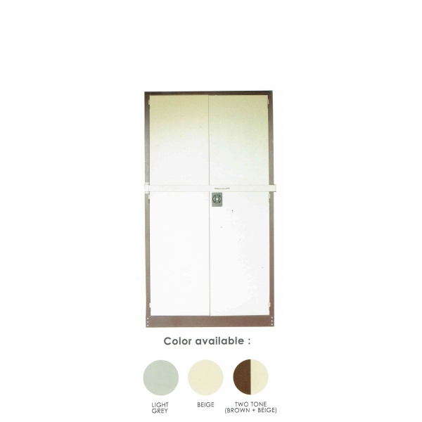 Full Height Cupboard With Steel Swinging Door & Locking Bar c/w 3 Adjustable Shelves Full Height Cupboard Steel Cabinet Loose Furniture Johor Bahru (JB), Malaysia, Iskandar Supplier, Suppliers, Supply, Supplies | PSB Decoration Sdn Bhd