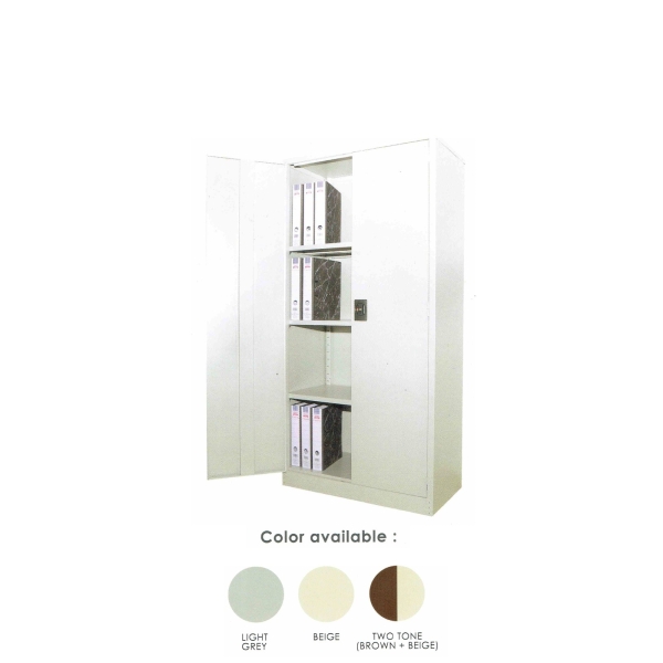 Full Height Cupboard With Steel Swinging Door c/w 3 Adjustable Shelves Full Height Cupboard Steel Cabinet Loose Furniture Johor Bahru (JB), Malaysia, Iskandar Supplier, Suppliers, Supply, Supplies | PSB Decoration Sdn Bhd