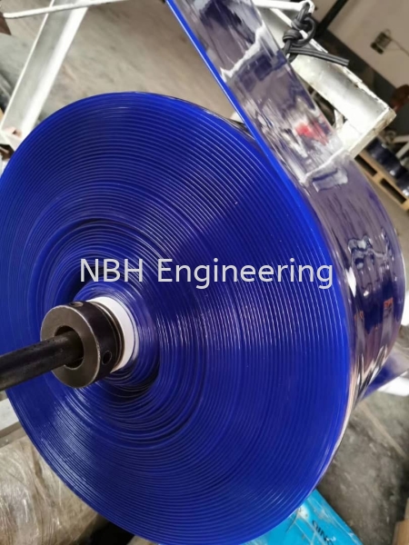 PVC Curtain (Clear Blue with Rib) - PVC Curtain PVC  Selangor, Malaysia, Kuala Lumpur (KL), Puchong Supplier, Suppliers, Supply, Supplies | NBH Engineering & Industrial Sdn Bhd