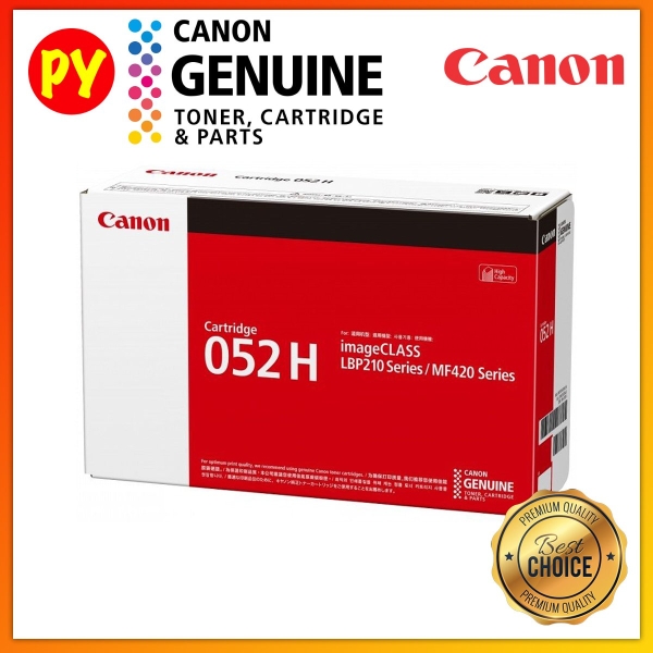 Canon Cartridge 052H Black High Cap Original Laser Toner  imageCLASS LBP214dw LBP215x MF426dw MF429x CANON TONER AND DRUM CARTRIDGES Kuala Lumpur, KL, Jalan Kuchai Lama, Selangor, Malaysia. Supplier, Suppliers, Supplies, Supply | PY Prima Enterprise Sdn Bhd