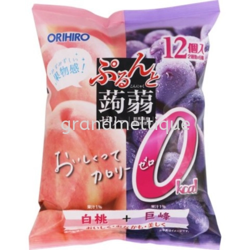 ORIHIRO KONJAC WHITE PEACH & GRAPE 0CAL 白桃葡萄0卡