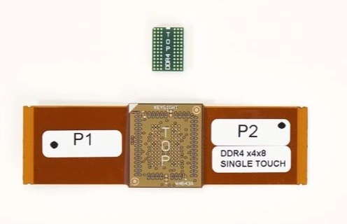 W4643A DDR4 x4/x8 BGA Interposer for Logic Analyzer, Connects to 61-pin ZIF