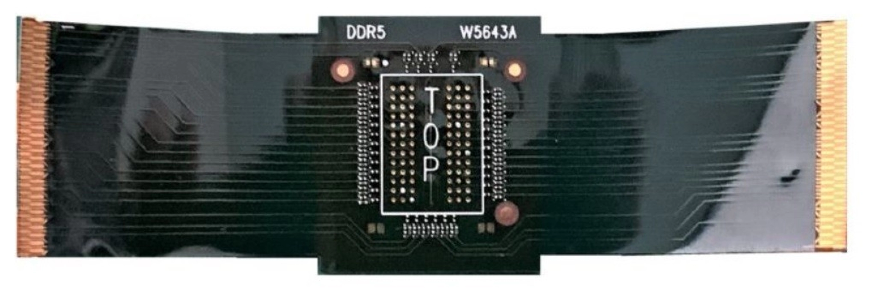 W5643A DDR5 x4/x8 78-ball BGA Interposer for use with U4164A Logic Analyzers