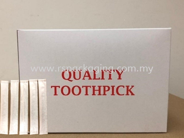 TOOTHPICK WRAPPER PLAIN (10,000 PCS) OTHER OTHER PRODUCTS  Kuala Lumpur (KL), Malaysia, Selangor, Kepong Supplier, Suppliers, Supply, Supplies | RS Peck Trading