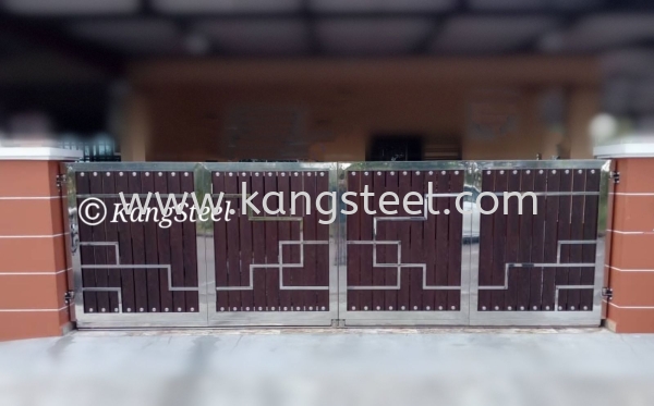 G184 Gate Johor Bahru, JB, Skudai Design, Installation, Supply | Kang Steel Engineering Sdn Bhd