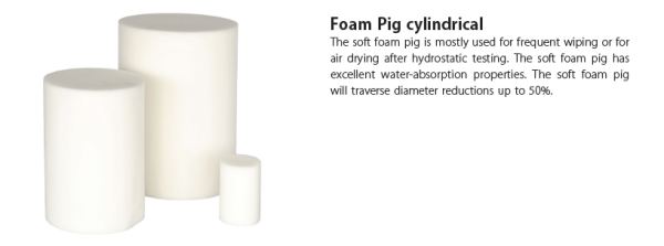 Foam Pig Cylindrical  Pigging Equipment Selangor, Malaysia, Kuala Lumpur (KL), Subang Jaya Services | Sceptre Power Sdn Bhd