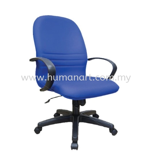 HYDE MEDIUM BACK STANDARD CHAIR | FABRIC OFFICE CHAIR JALAN IPOH KL