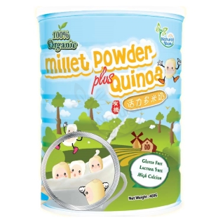 NB Organic Millet Powder Plus Quinoa 400g  Healthy Beverage FOOD Perak, Malaysia, Taiping Supplier, Suppliers, Supply, Supplies | BNC Health Sdn Bhd