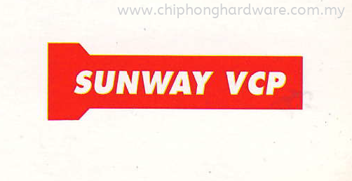 SUNWAY VCP Clay Pipe Clay Pipe Pipes & Fittings Selangor, Malaysia, Kuala Lumpur (KL), Seri Kembangan Supplier, Suppliers, Supply, Supplies | CHIP HONG HARDWARE SDN BHD