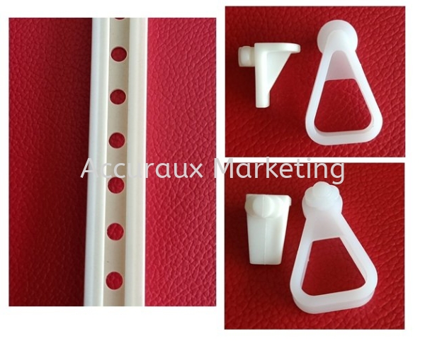 Plastic Punched Rail Support 09. KITCHEN, WARDROBE Selangor, Malaysia, Kuala Lumpur (KL), Sungai Buloh Supplier, Distributor, Supply, Supplies | Accuraux Marketing Sdn Bhd