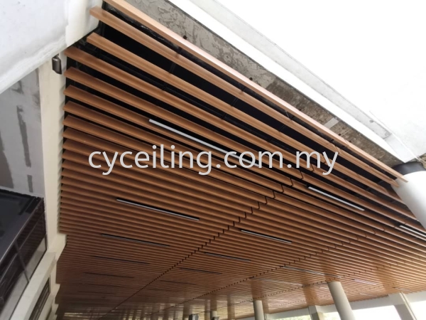 Baffle Ceiling - Subang Aluminium Baffle Ceiling  Selangor, Malaysia, Kuala Lumpur (KL), Puchong Contractor, Supplier, Supply | CY Ceiling & Renovation