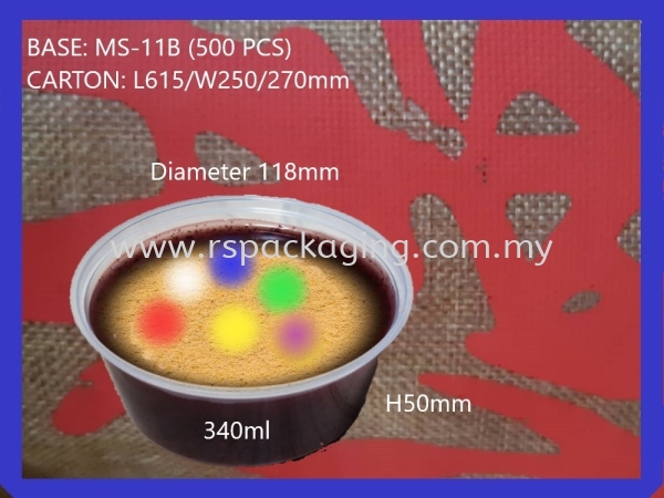 MS-11B BASE+LIDS (500 PCS)x2 ROUND PLASTIC CONTIANER MICROWAVEABLE PLASTIC CONTAINNER Kuala Lumpur (KL), Malaysia, Selangor, Kepong Supplier, Suppliers, Supply, Supplies | RS Peck Trading