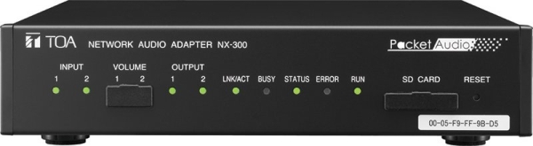 NX-300. TOA Network Audio Adapter TOA PA/Sound System Johor Bahru JB Malaysia Supplier, Supply, Install | ASIP ENGINEERING