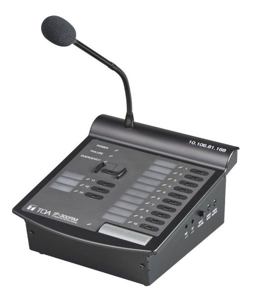 IP-300RM. TOA IP Remote Microphone. #ASIP Connect TOA PA/Sound System Johor Bahru JB Malaysia Supplier, Supply, Install | ASIP ENGINEERING