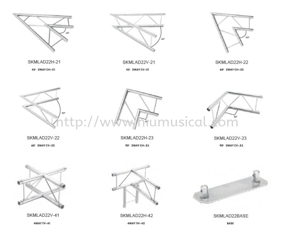 Corner Truss Truss Stage Equipment Johor Bahru JB Malaysia Supply Supplier, Services & Repair | HMI Audio Visual Sdn Bhd