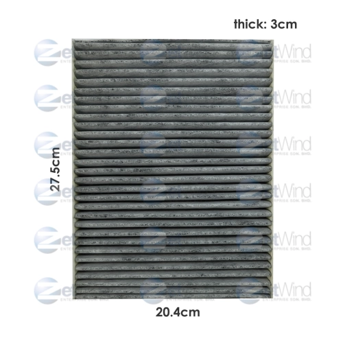 [CODE:330115] VOLVO S80/S60/XC 60 CARBON SQUARE