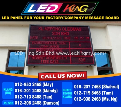 LED Panel For Factory - A Safety First Tools