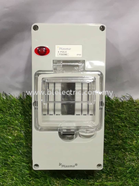 Plasma Weather Proof 4P Circuit Breaker Box Plasma Breaker Johor Bahru (JB), Malaysia, Johor Jaya Wholesaler, Supplier, Supply, Supplies | B & L Electric Sdn Bhd