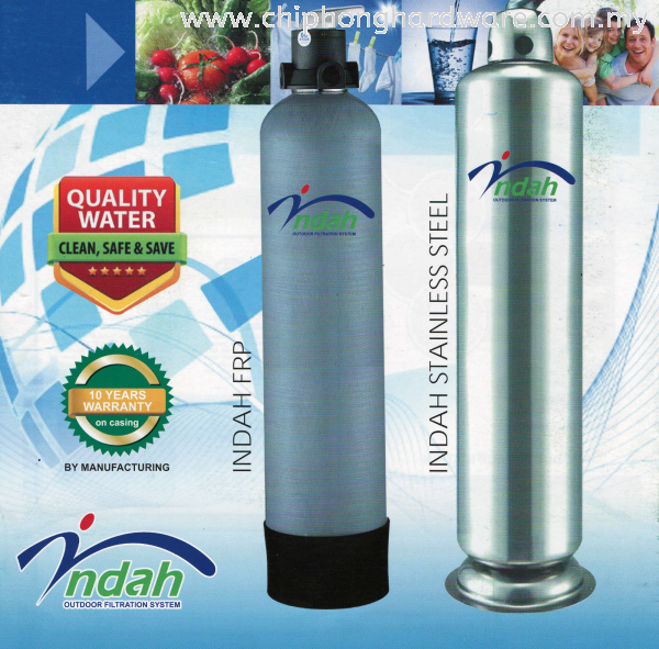 Indah FRP Filter & Stainless Steel Filter Outdoor Filtration System Water Tank Selangor, Malaysia, Kuala Lumpur (KL), Seri Kembangan Supplier, Suppliers, Supply, Supplies | CHIP HONG HARDWARE SDN BHD