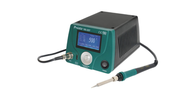 proskit - ss-257 soldering station with lcd display station