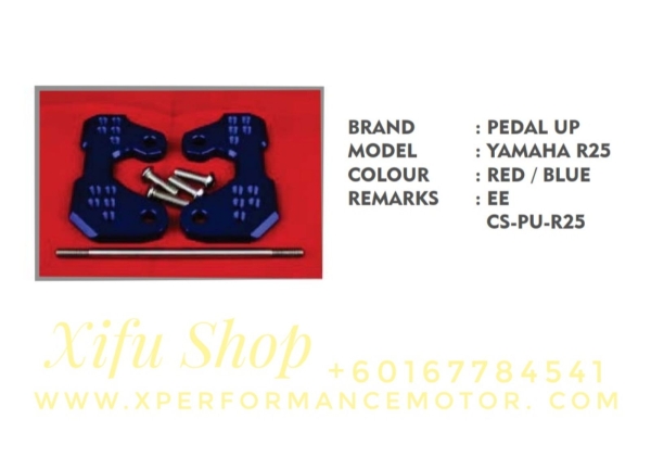 FRONT FOOTREST BRACKET EXTAND YAMAHA R25/R3 CS-PU-R25 Others Johor Bahru JB Supply Suppliers | X Performance Motor