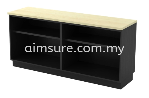 Dual Open Shelf Low Cabinet T2