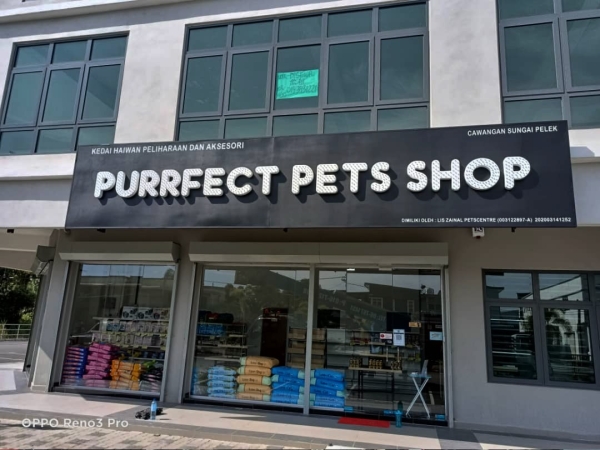 Purrfect Pets Shop LED RGB Full Colour  Seremban, Nilai, Malaysia, Negeri Sembilan Manufacturer, Supplier, Supply, Supplies | A Class Neon Sign Sdn Bhd