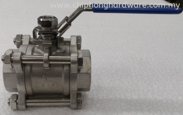 Stainless Steel Ball Valve 3-Pcs Body Full Bore SATTEN Valves Valves Selangor, Malaysia, Kuala Lumpur (KL), Seri Kembangan Supplier, Suppliers, Supply, Supplies | CHIP HONG HARDWARE SDN BHD