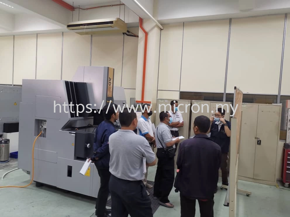 New Sodick AD35L CNC EDM delivered to Advance education center in Kedah