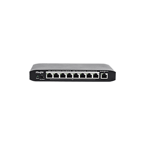 RG-ES109G-LP-L. Ruijie 9-Port Gigabit Unmanaged POE+ Switch. #ASIP Connect