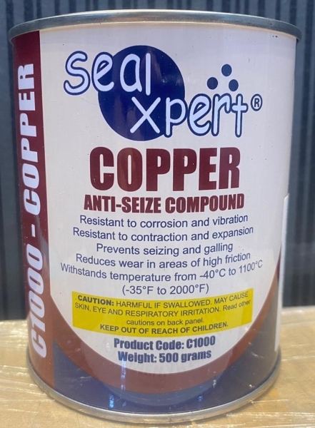 SEALXPERT (C1000) COPPER ANTI-SEIZE COMPOUND Sealxpert Adhesive , Compound & Sealant Johor Bahru (JB), Johor, Malaysia Supplier, Suppliers, Supply, Supplies | KSJ Global Sdn Bhd