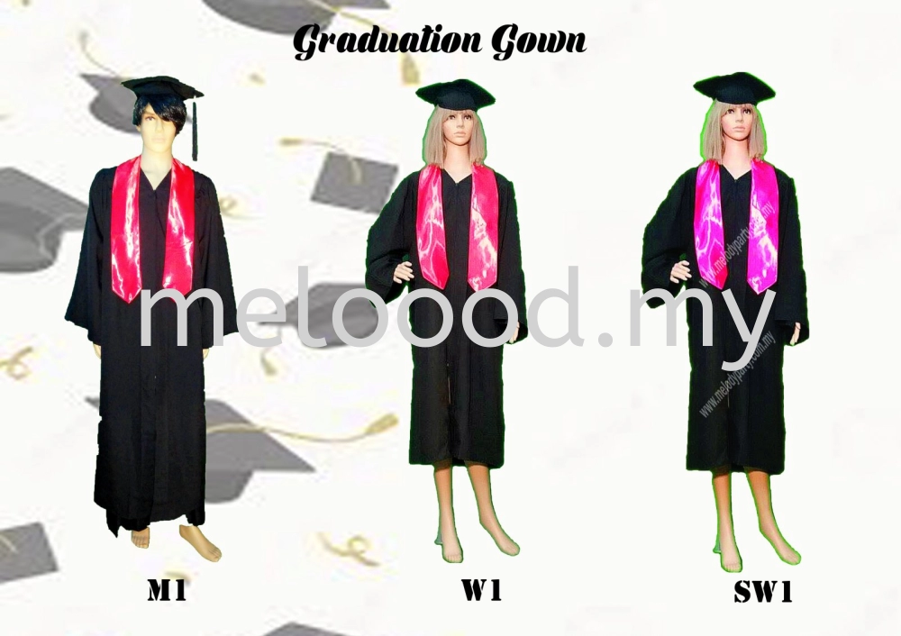 Graduation gown M1-SW1