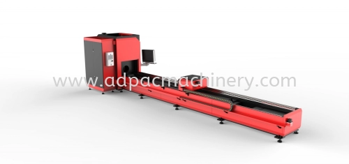 Automatic Pipe / Tube Fiber Laser Cutting Machine