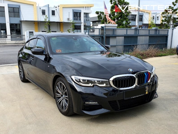 BMW 3-SIRIES (G20) SEDAN 2019 - ABOVE = VENTTEC DOOR VISOR BMW VENTTEC Malaysia, Selangor, Kuala Lumpur (KL), Semenyih Manufacturer, Supplier, Supply, Supplies | Venttec Supply (M) Sdn Bhd