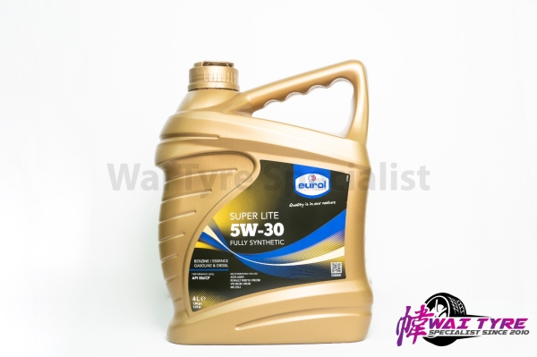 EUROL SUPER LITE 5W-30 FULLY SYNTHETIC EUROL ENGINE OIL& GEAR OIL Kulai, Johor Bahru (JB), Malaysia Supplier, Suppliers, Supply, Supplies | Wai Tyre Specialist (Tmn Putri) Sdn Bhd